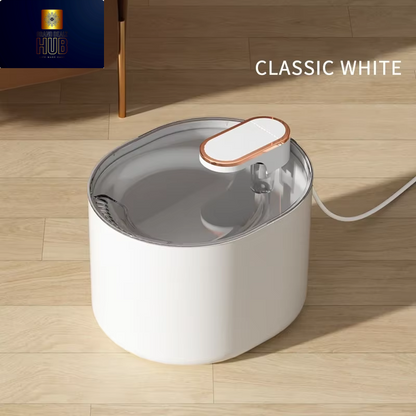 Automatic Pet Water Fountain Indoor Quiet Running Pet Water Dispenser with LED Light Water Feeder Pet Drinking Water Fountain