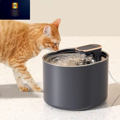 Automatic Pet Water Fountain Indoor Quiet Running Pet Water Dispenser with LED Light Water Feeder Pet Drinking Water Fountain