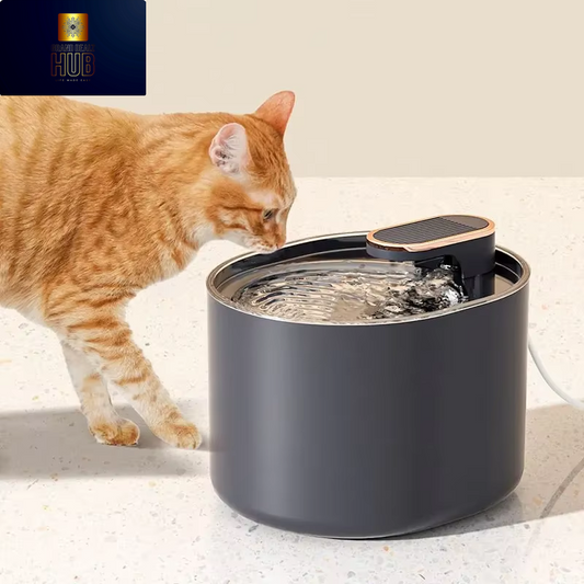 Automatic Pet Water Fountain Indoor Quiet Running Pet Water Dispenser with LED Light Water Feeder Pet Drinking Water Fountain